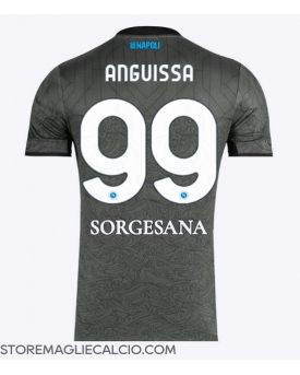 SSC Napoli Frank Anguissa #99 Maglia Gara Terza Repliche 2024-25 Maniche Corte